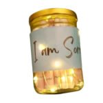 Light Jar (With Notes, I'm sorry, Happy Birthday, I love you) - Image 3