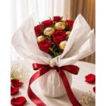 Luxury Roses & Chocolates Bouquet